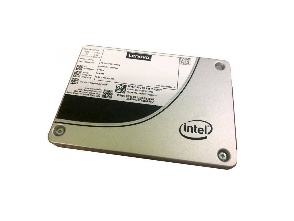 Твърд диск Lenovo ThinkSystem 2.5" Intel S4510 960GB Entry SATA 6Gb Hot Swap SSD 19470_1.jpg