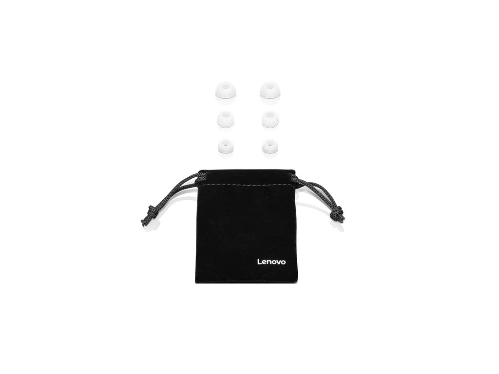 Слушалки Lenovo 100 In-Ear Headphone-White 20145_1.jpg