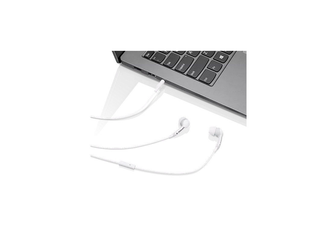 Слушалки Lenovo 100 In-Ear Headphone-White 20145_11.jpg