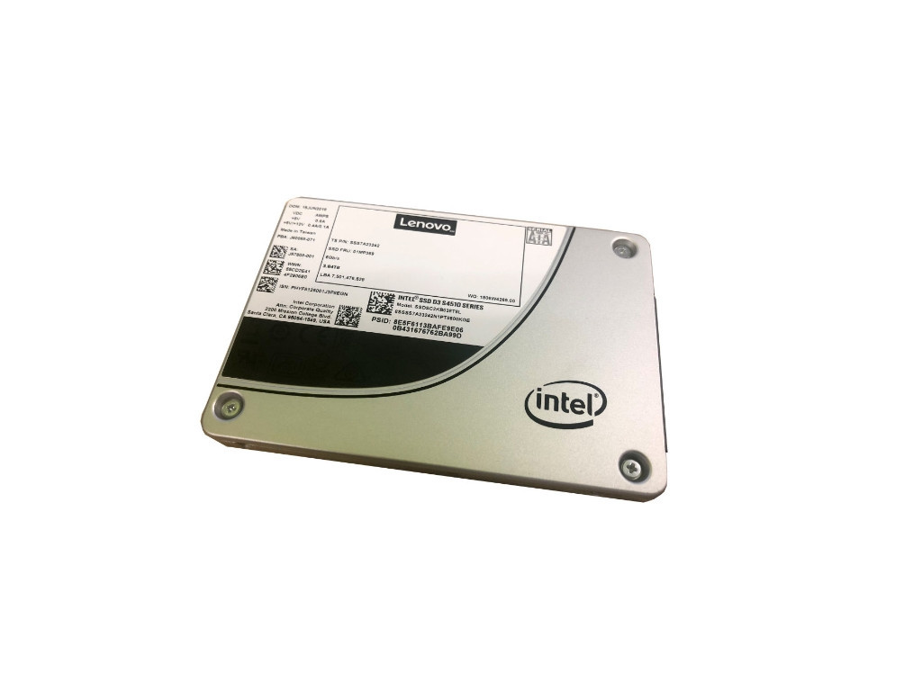 Твърд диск Lenovo ThinkSystem ST50 3.5" Intel S4510 240GB Entry SATA 6Gb Non Hot Swap SSD 6046_1.jpg