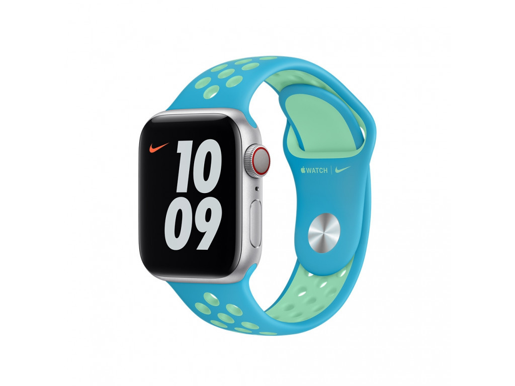 Аксесоар Apple Watch 40mm Chlorine Blue/Green Glow Nike Sport Band - Regular 18329_1.jpg