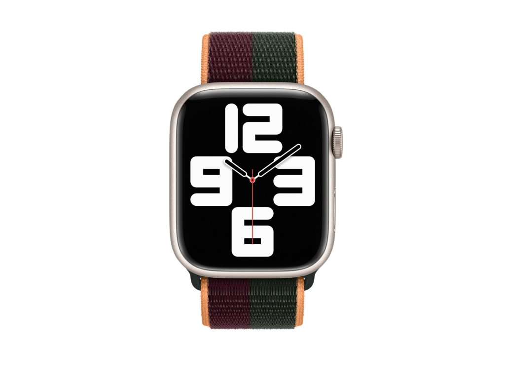 Аксесоар Apple Watch 41mm Dark Cherry/Forest Green Sport Loop - Regular 18343_11.jpg