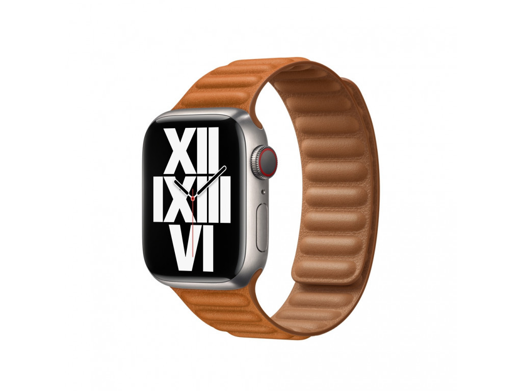 Аксесоар Apple Watch 41mm Golden Brown Leather Link - S/M 18352_1.jpg