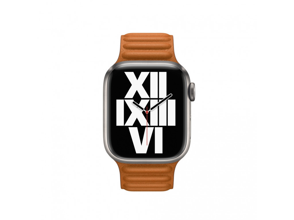 Аксесоар Apple Watch 41mm Golden Brown Leather Link - S/M 18352_14.jpg