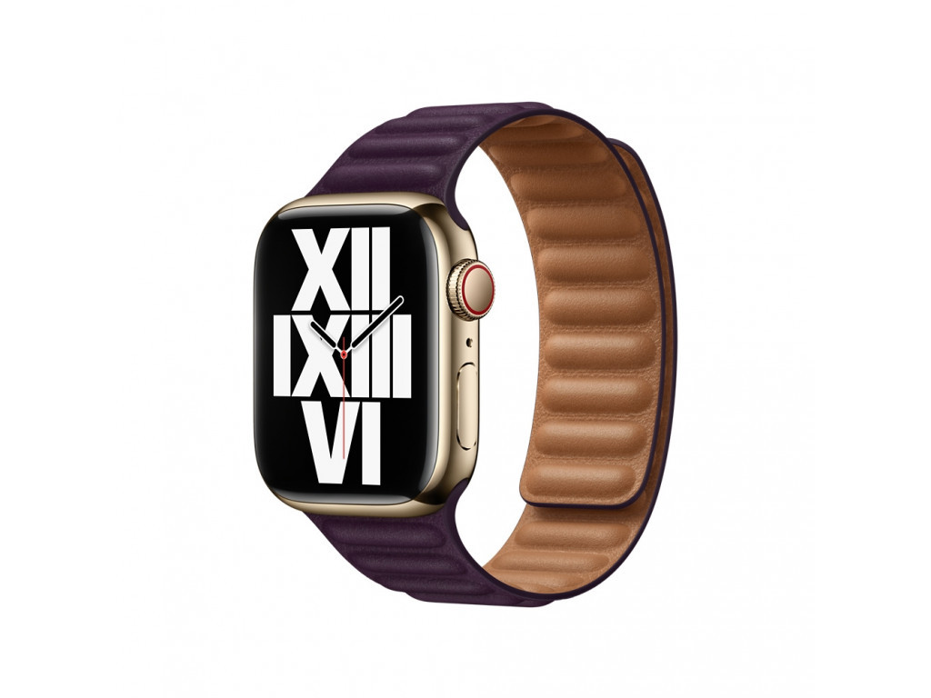 Аксесоар Apple Watch 41mm Dark Cherry Leather Link - S/M 18354_1.jpg