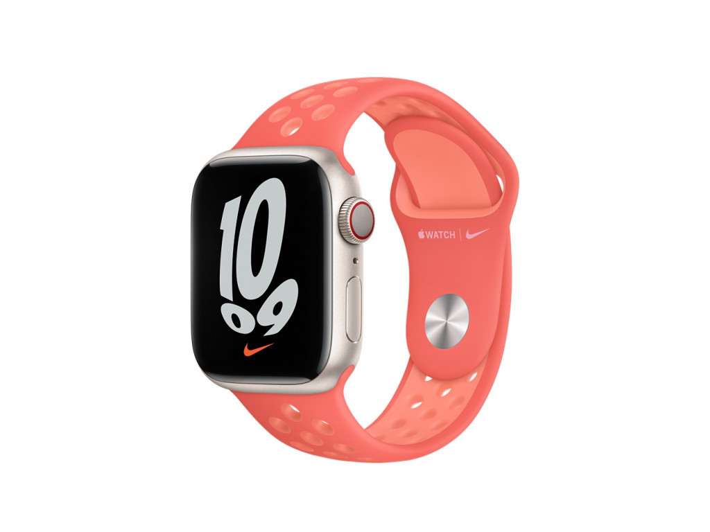 Аксесоар Apple Watch 41mm Magic Ember/Crimson Bliss Nike Sport Band - Regular 18362_1.jpg