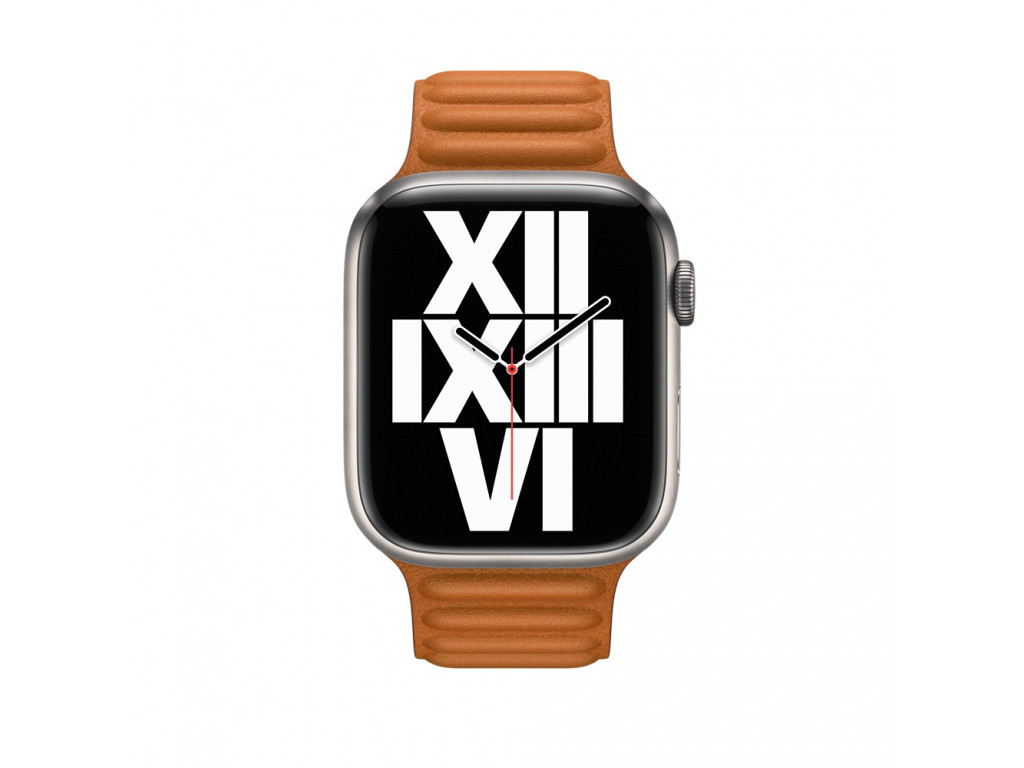 Аксесоар Apple Watch 45mm Golden Brown Leather Link - M/L 18395_11.jpg