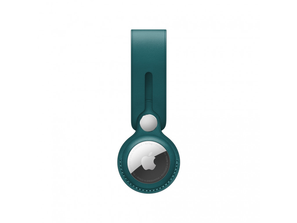 Аксесоар Apple AirTag Leather Loop - Forest Green 18453.jpg