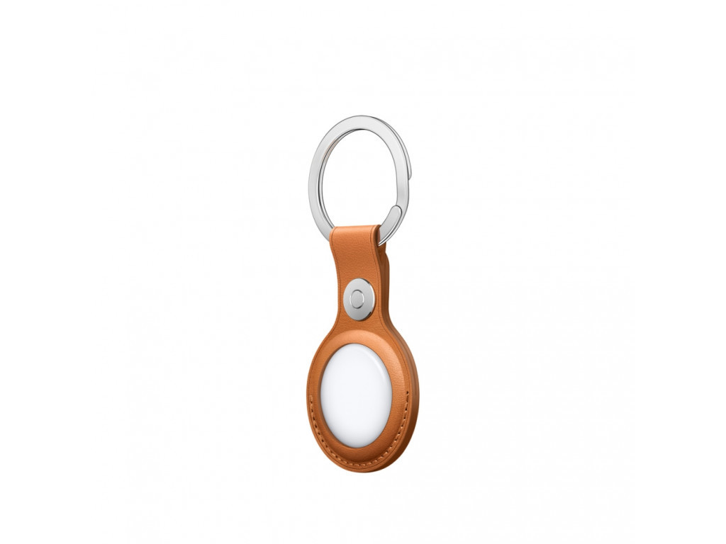 Аксесоар Apple AirTag Leather Key Ring - Golden Brown 18457_1.jpg