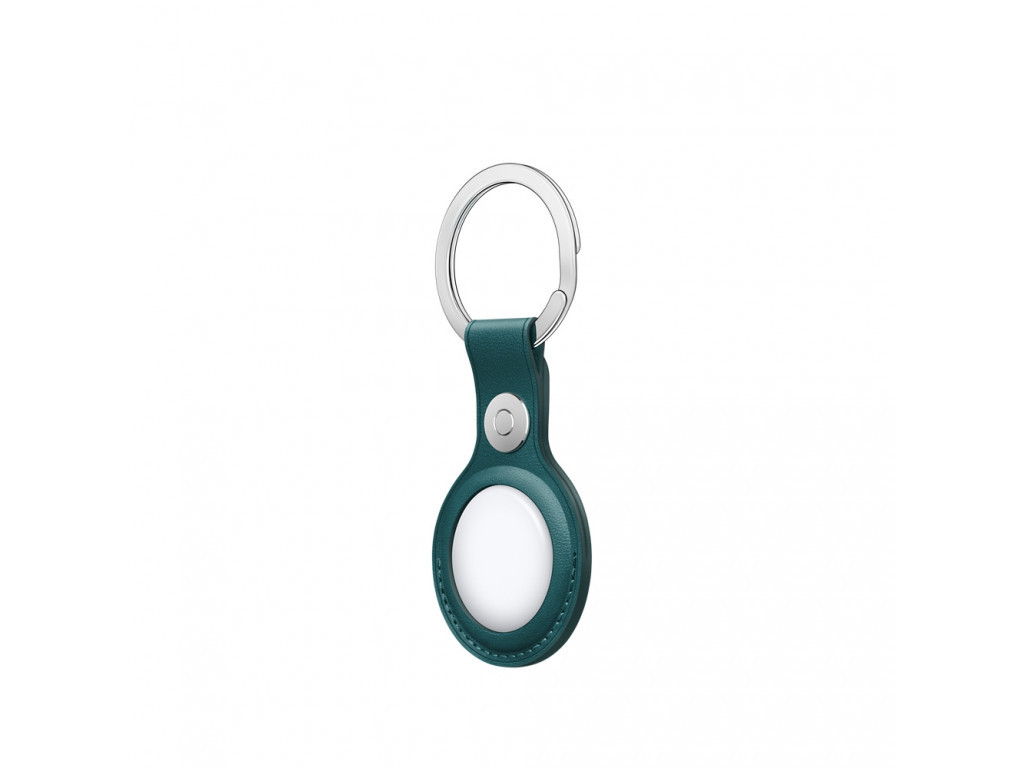 Аксесоар Apple AirTag Leather Key Ring - Forest Green 18460_1.jpg