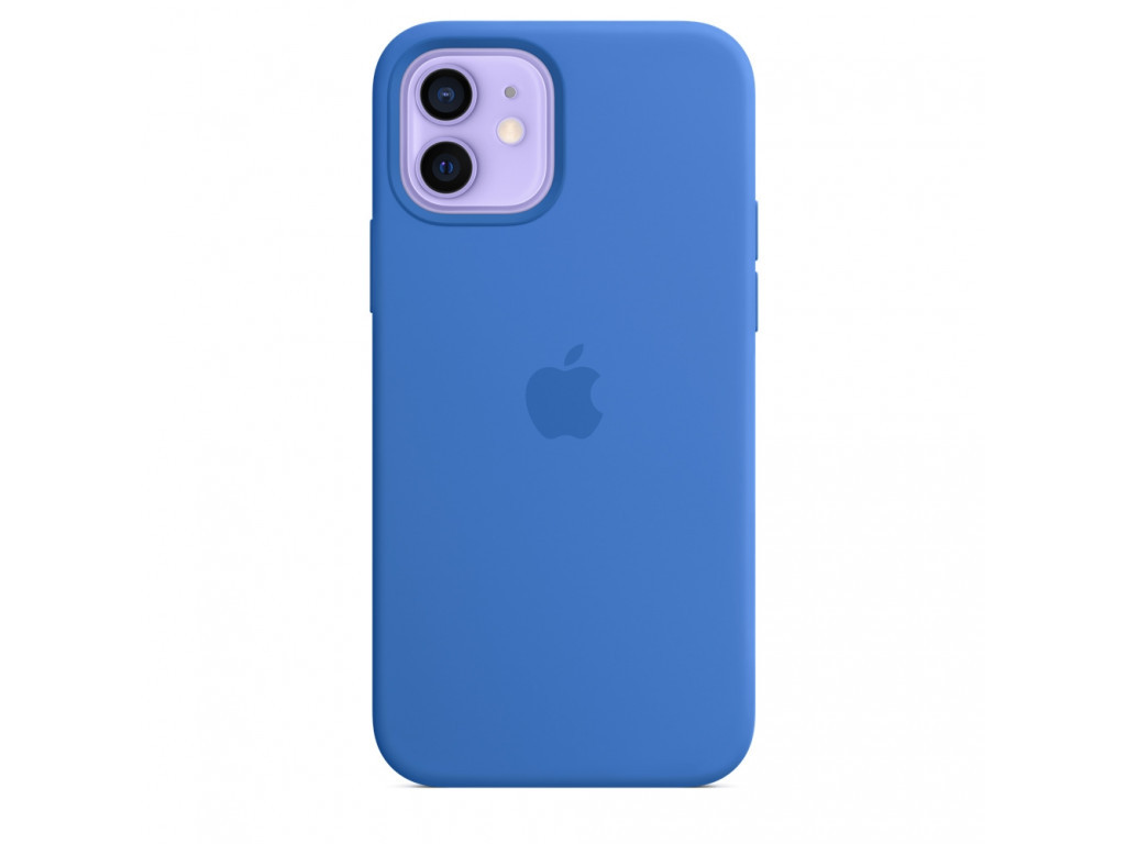 Калъф Apple iPhone 12/12 Pro Silicone Case with MagSafe - Capri Blue 18463_1.jpg