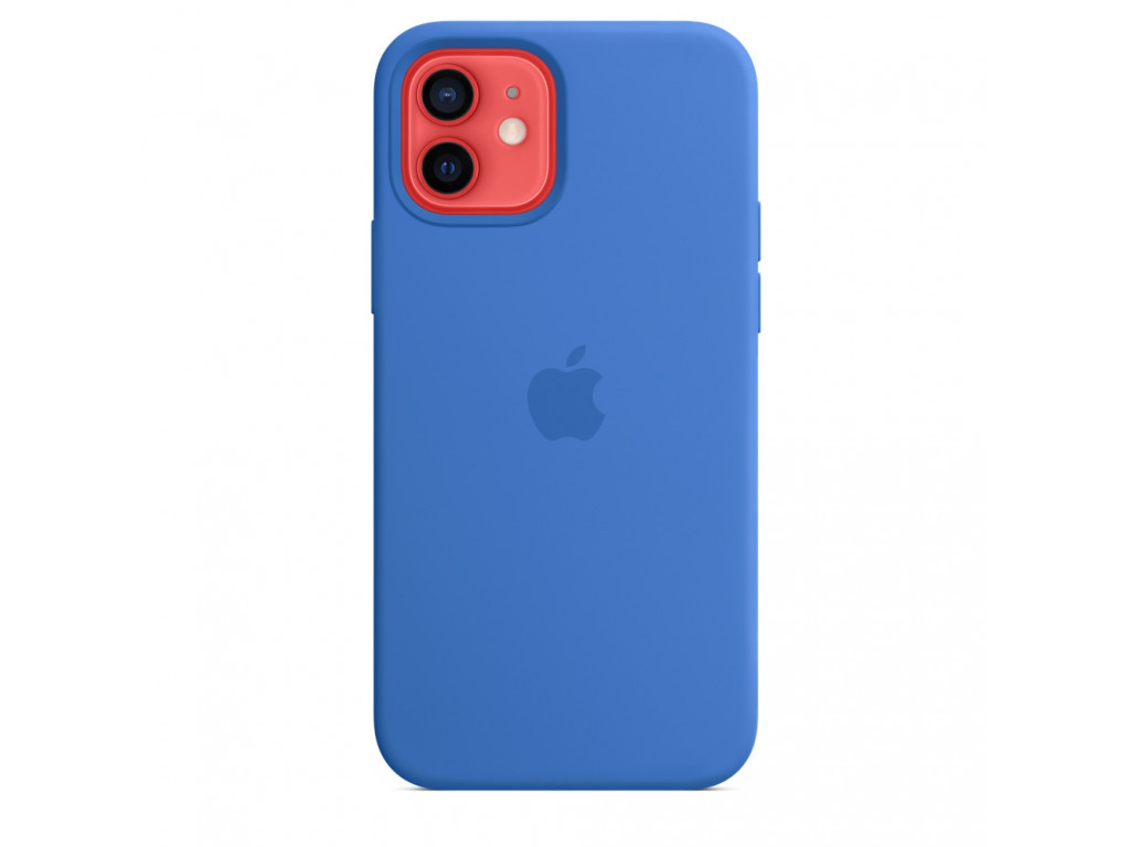 Калъф Apple iPhone 12/12 Pro Silicone Case with MagSafe - Capri Blue 18463_14.jpg