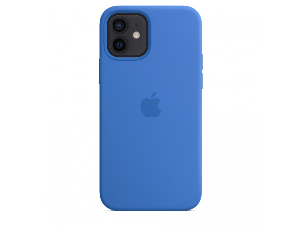 Калъф Apple iPhone 12/12 Pro Silicone Case with MagSafe - Capri Blue 18463_15.jpg