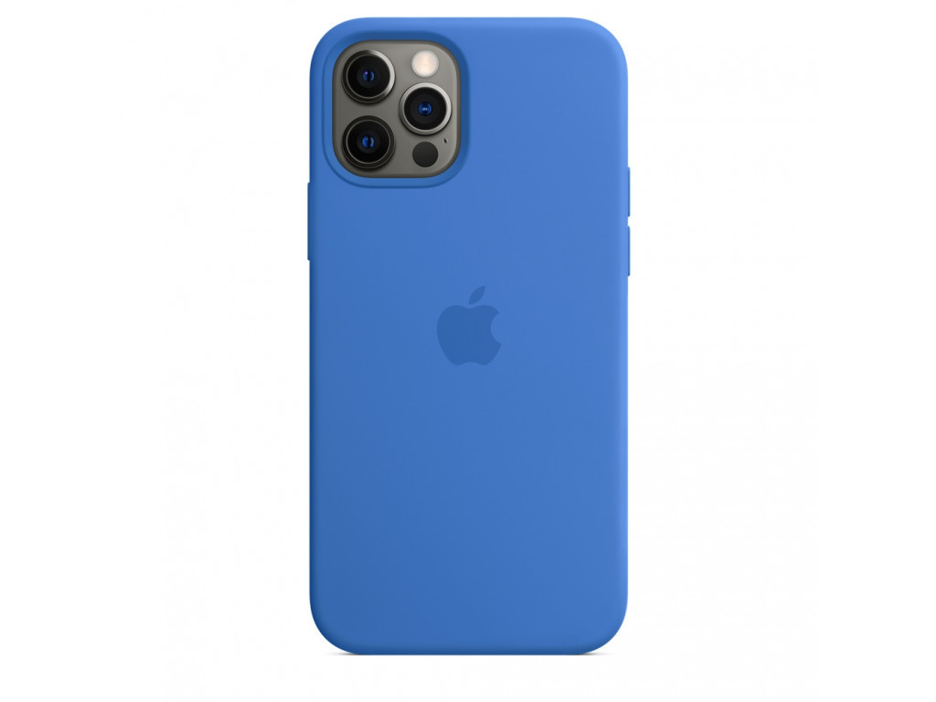 Калъф Apple iPhone 12/12 Pro Silicone Case with MagSafe - Capri Blue 18463_18.jpg