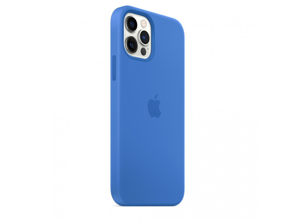 Калъф Apple iPhone 12/12 Pro Silicone Case with MagSafe - Capri Blue 18463_20.jpg