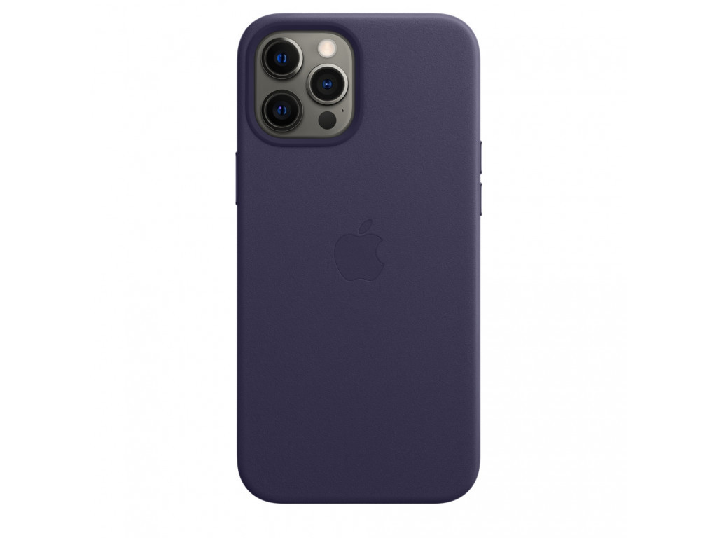 Калъф Apple iPhone 12 Pro Max Leather Case with MagSafe - Deep Violet 18472_12.jpg