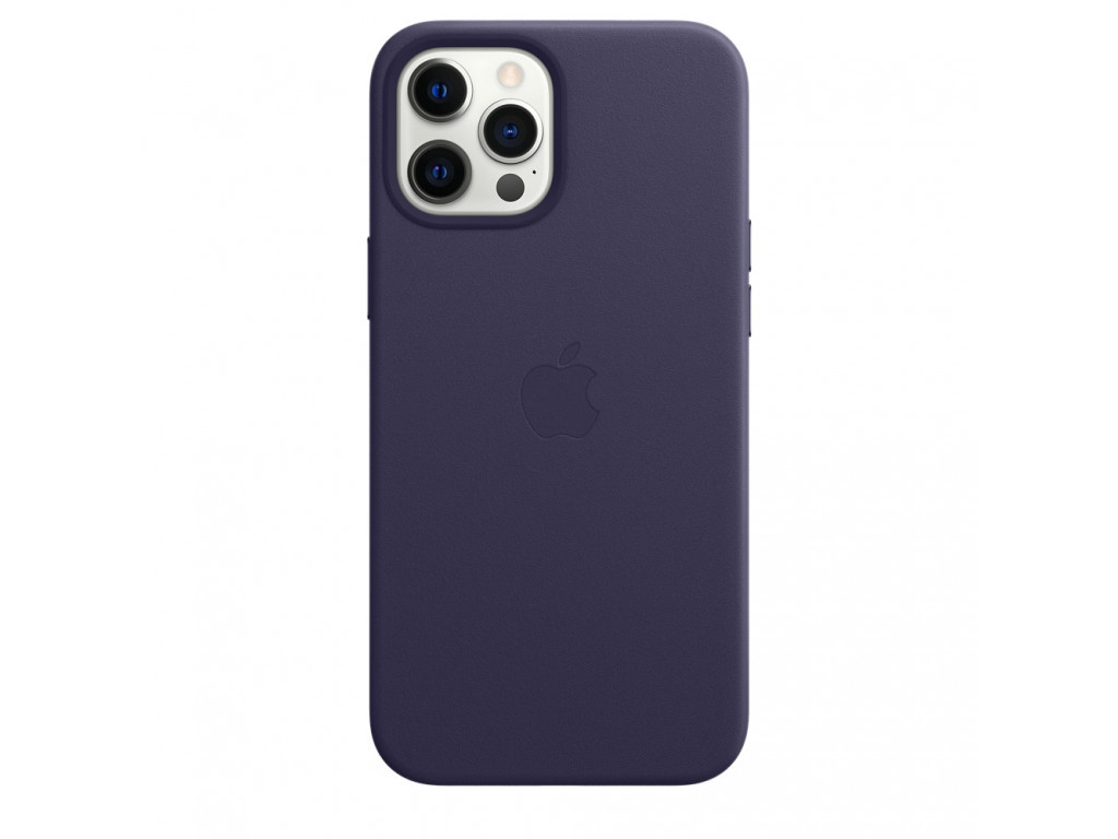 Калъф Apple iPhone 12 Pro Max Leather Case with MagSafe - Deep Violet 18472_13.jpg