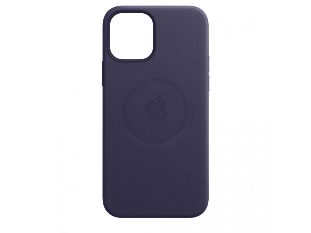 Калъф Apple iPhone 12 Pro Max Leather Case with MagSafe - Deep Violet 18472_14.jpg