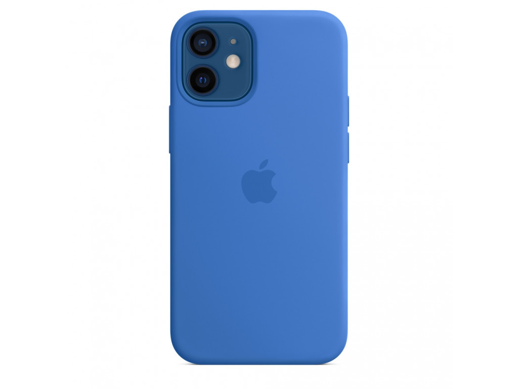 Калъф Apple iPhone 12 mini Silicone Case with MagSafe - Capri Blue 18484.jpg