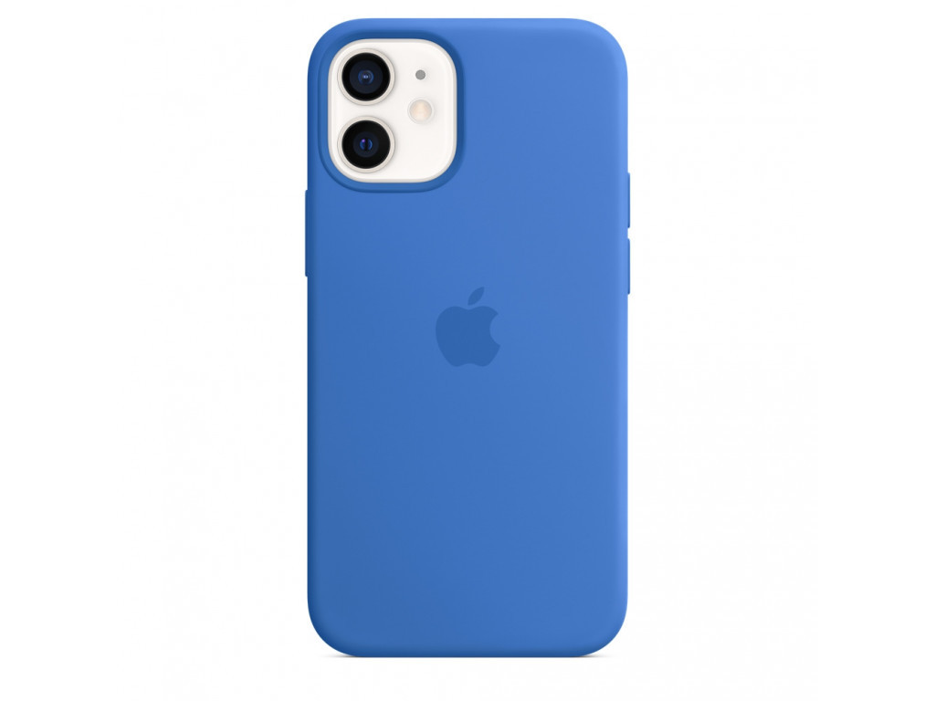 Калъф Apple iPhone 12 mini Silicone Case with MagSafe - Capri Blue 18484_10.jpg