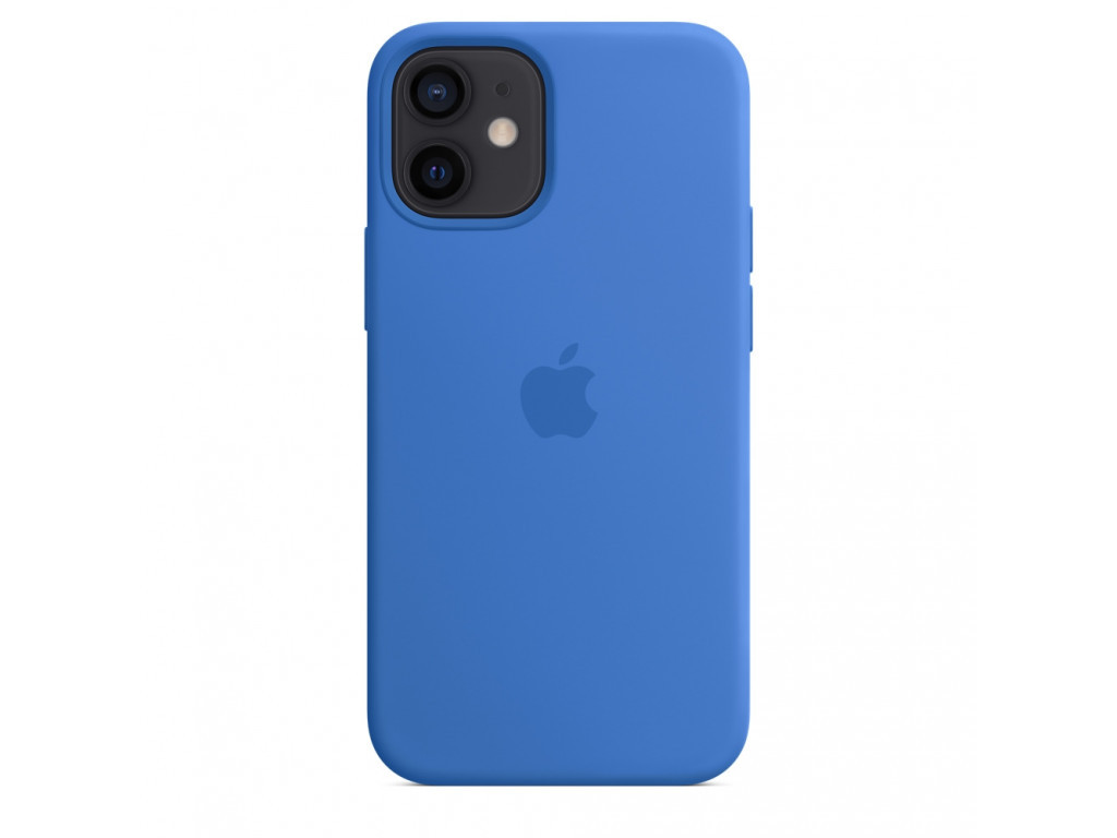 Калъф Apple iPhone 12 mini Silicone Case with MagSafe - Capri Blue 18484_11.jpg