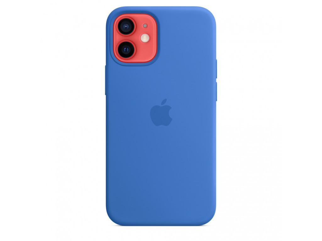 Калъф Apple iPhone 12 mini Silicone Case with MagSafe - Capri Blue 18484_15.jpg