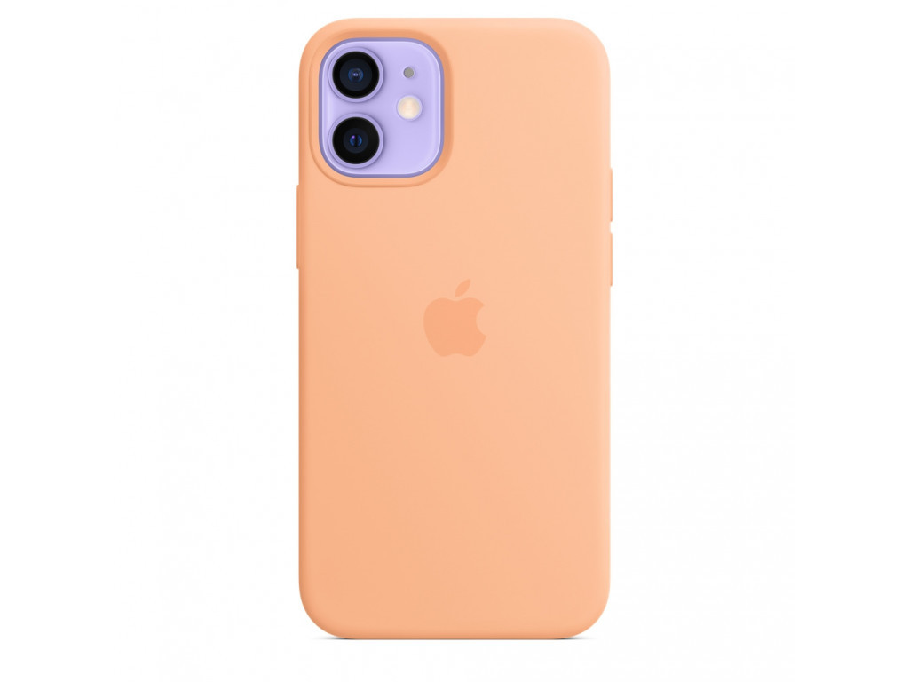 Калъф Apple iPhone 12 mini Silicone Case with MagSafe - Cantaloupe 18486_1.jpg