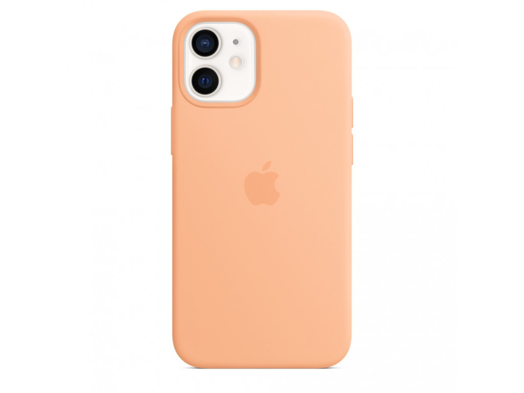 Калъф Apple iPhone 12 mini Silicone Case with MagSafe - Cantaloupe 18486_10.jpg