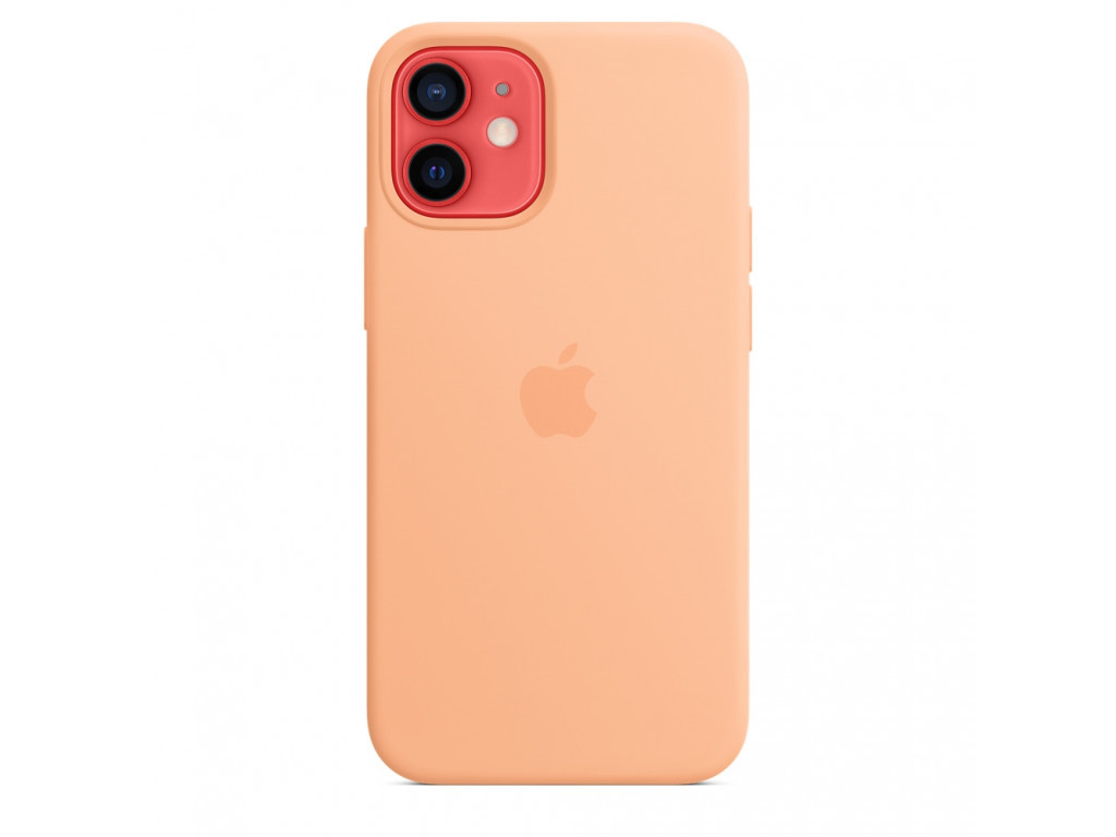 Калъф Apple iPhone 12 mini Silicone Case with MagSafe - Cantaloupe 18486_15.jpg