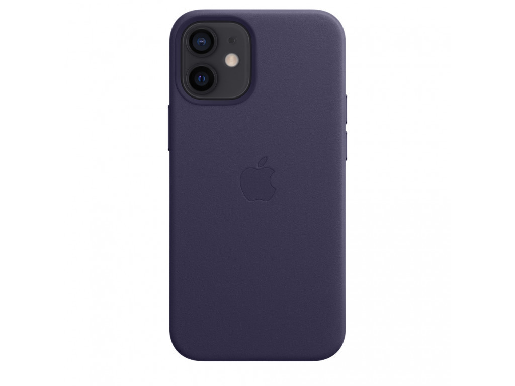 Калъф Apple iPhone 12 mini Leather Case with MagSafe - Deep Violet 18488_10.jpg