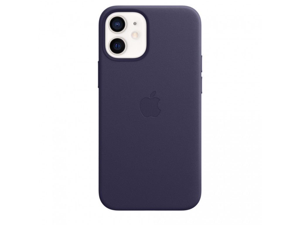 Калъф Apple iPhone 12 mini Leather Case with MagSafe - Deep Violet 18488_15.jpg