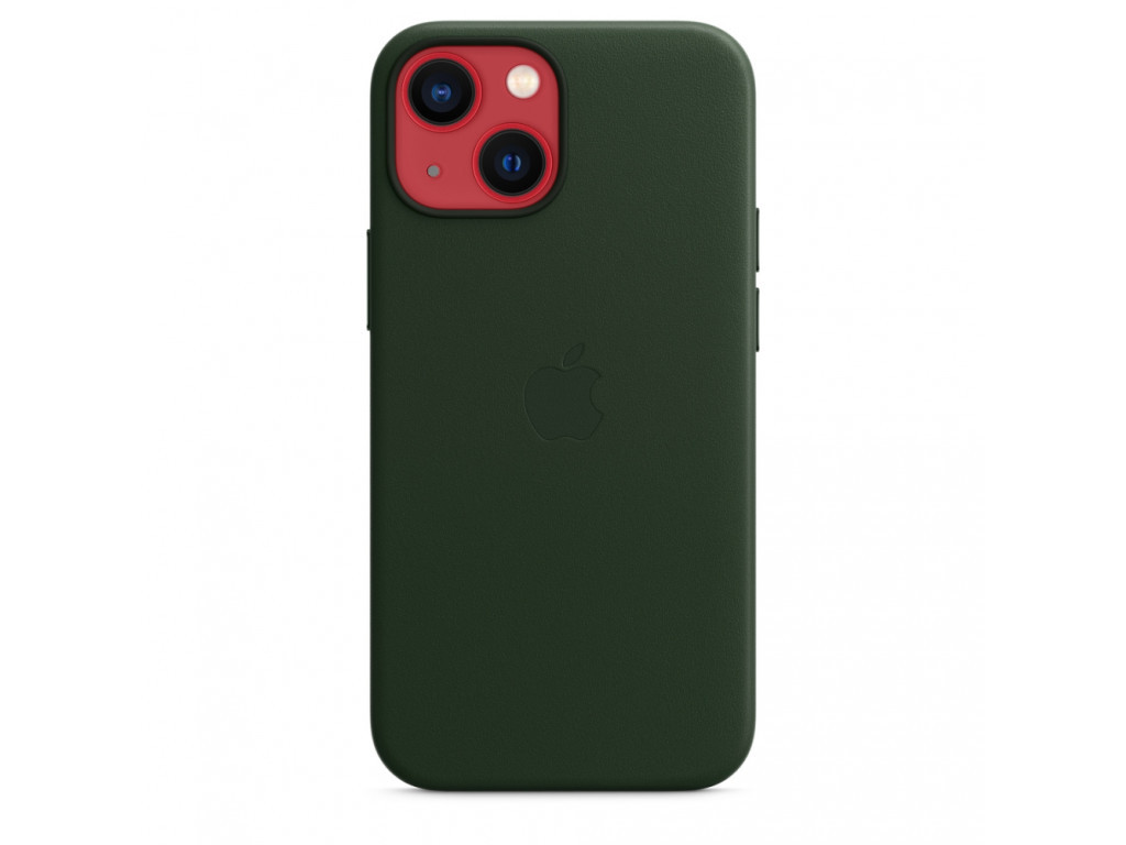 Калъф Apple iPhone 13 mini Leather Case with MagSafe - Sequoia Green 18493_14.jpg