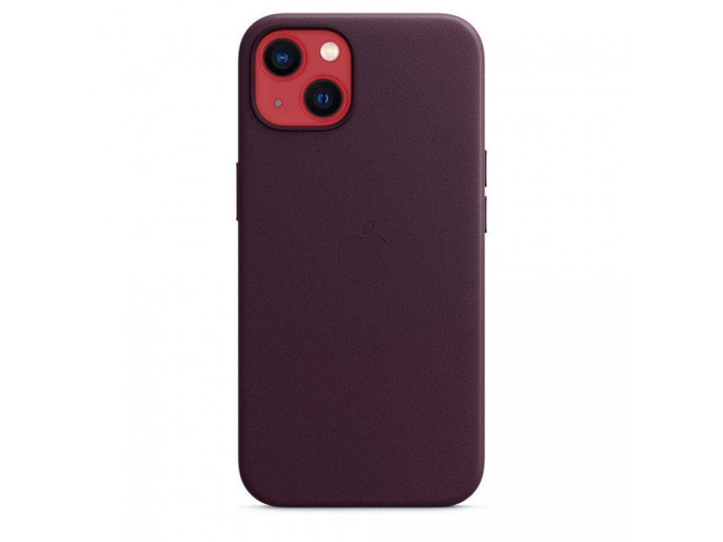 Калъф Apple iPhone 13 Leather Case with MagSafe - Dark Cherry 18510_11.jpg