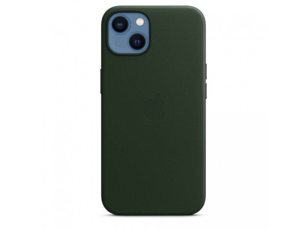 Калъф Apple iPhone 13 Leather Case with MagSafe - Sequoia Green 18512_16.jpg