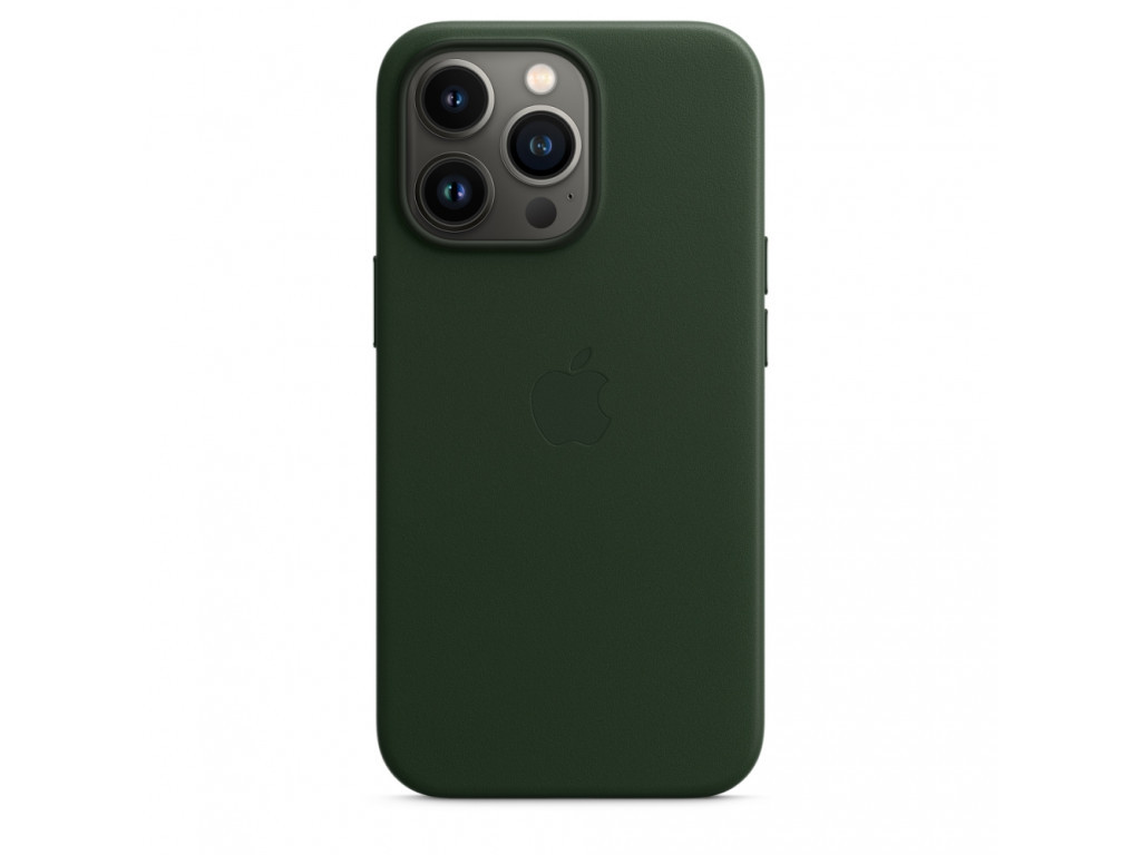 Калъф Apple iPhone 13 Pro Leather Case with MagSafe - Sequoia Green 18526.jpg