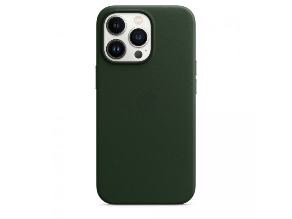 Калъф Apple iPhone 13 Pro Leather Case with MagSafe - Sequoia Green 18526_1.jpg