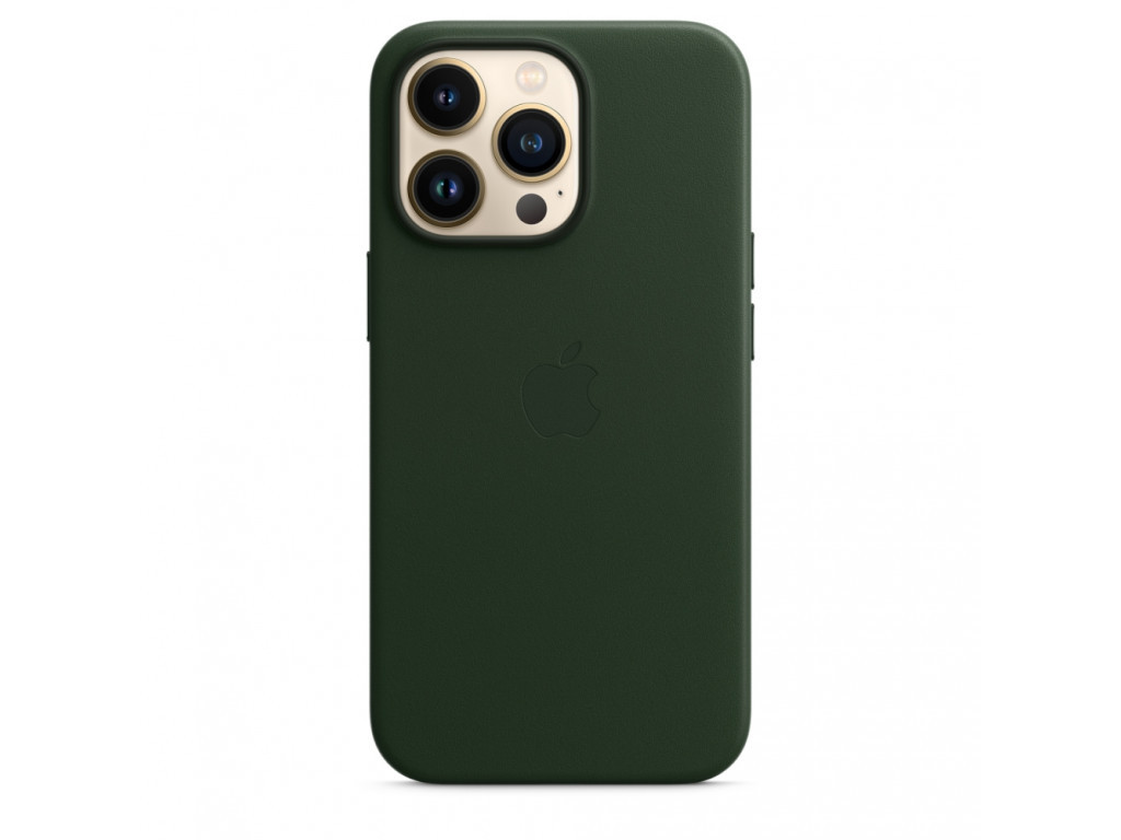 Калъф Apple iPhone 13 Pro Leather Case with MagSafe - Sequoia Green 18526_14.jpg