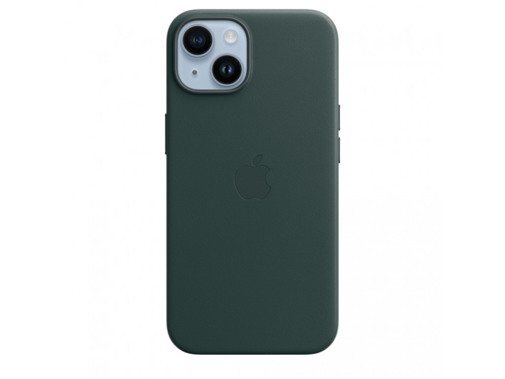 Калъф Apple iPhone 14 Leather Case with MagSafe - Forest Green 22081.jpg