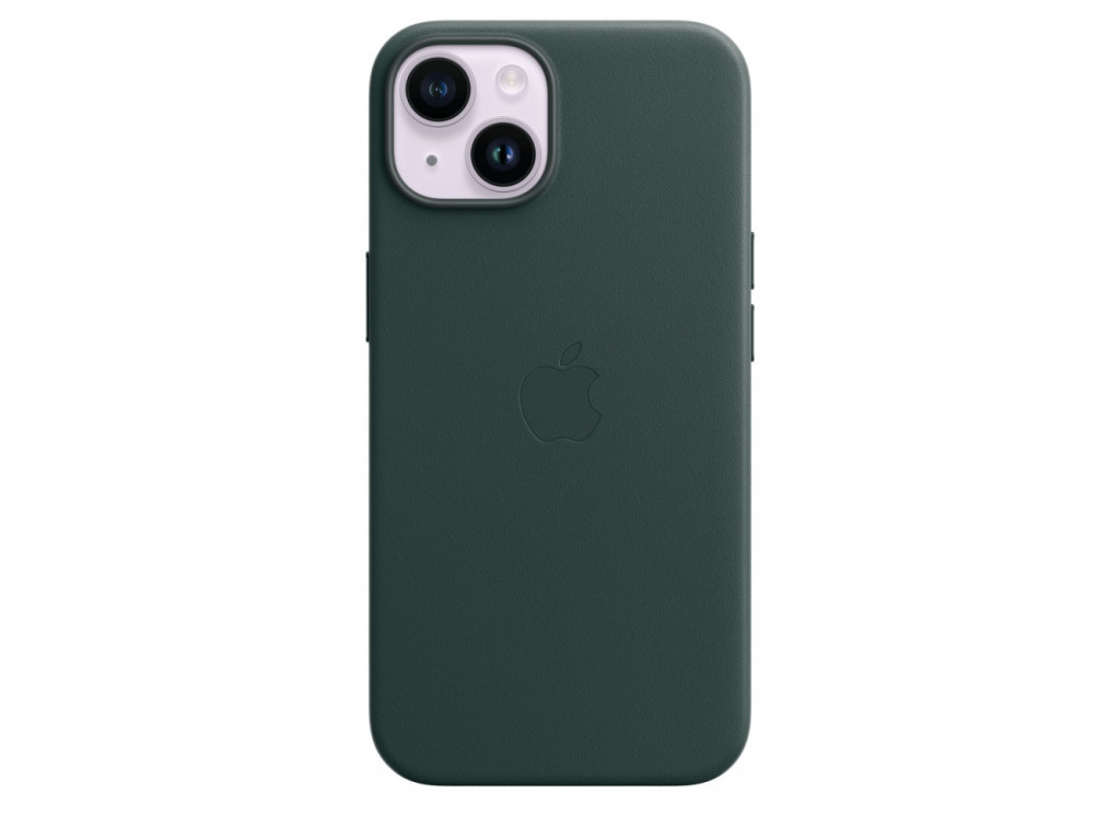 Калъф Apple iPhone 14 Leather Case with MagSafe - Forest Green 22081_1.jpg