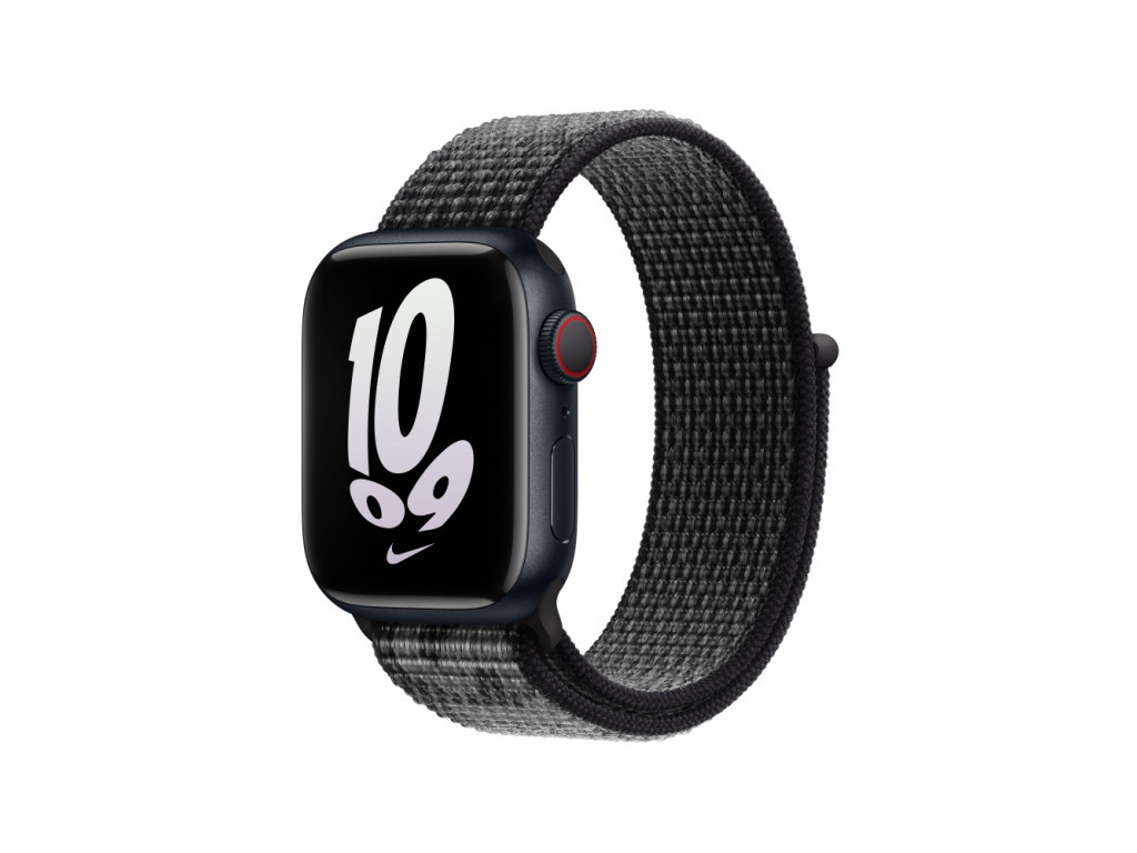 Каишка за часовник Apple Watch 41mm Black/Summit White Nike Sport Loop 22983_1.jpg