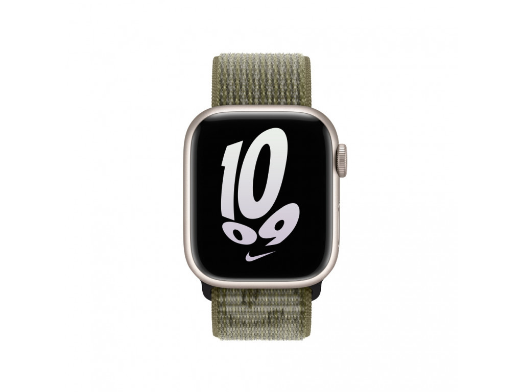 Каишка за часовник Apple Watch 41mm Sequoia/Pure Platinum Nike Sport Loop 22984_2.jpg