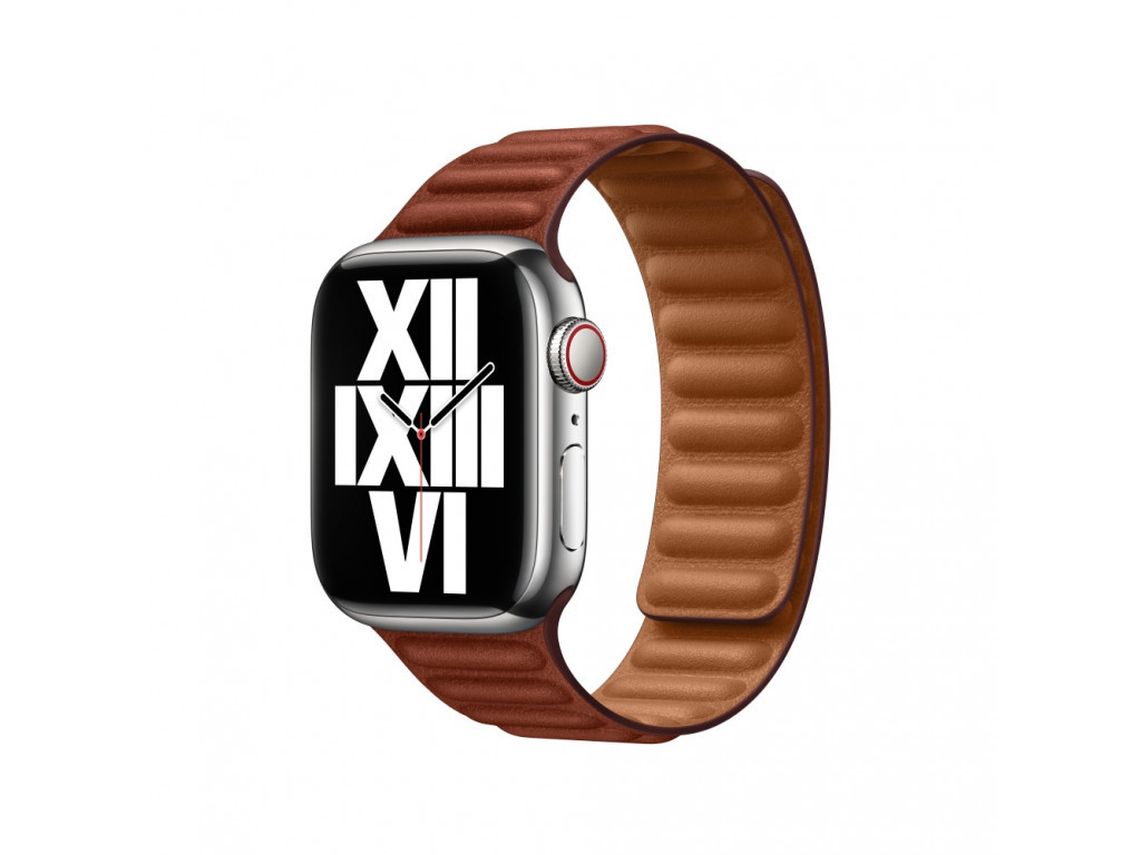 Каишка за часовник Apple Watch 41mm Umber Leather Link - S/M 22986_1.jpg