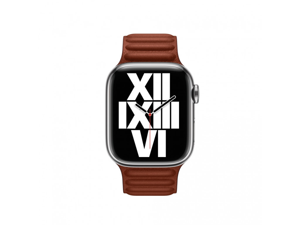 Каишка за часовник Apple Watch 41mm Umber Leather Link - S/M 22986_2.jpg