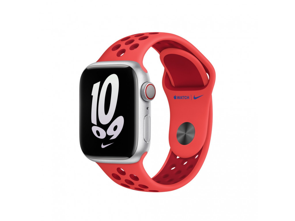 Каишка за часовник Apple Watch 41mm Bright Crimson/Gym Red Nike Sport Band 22993_1.jpg