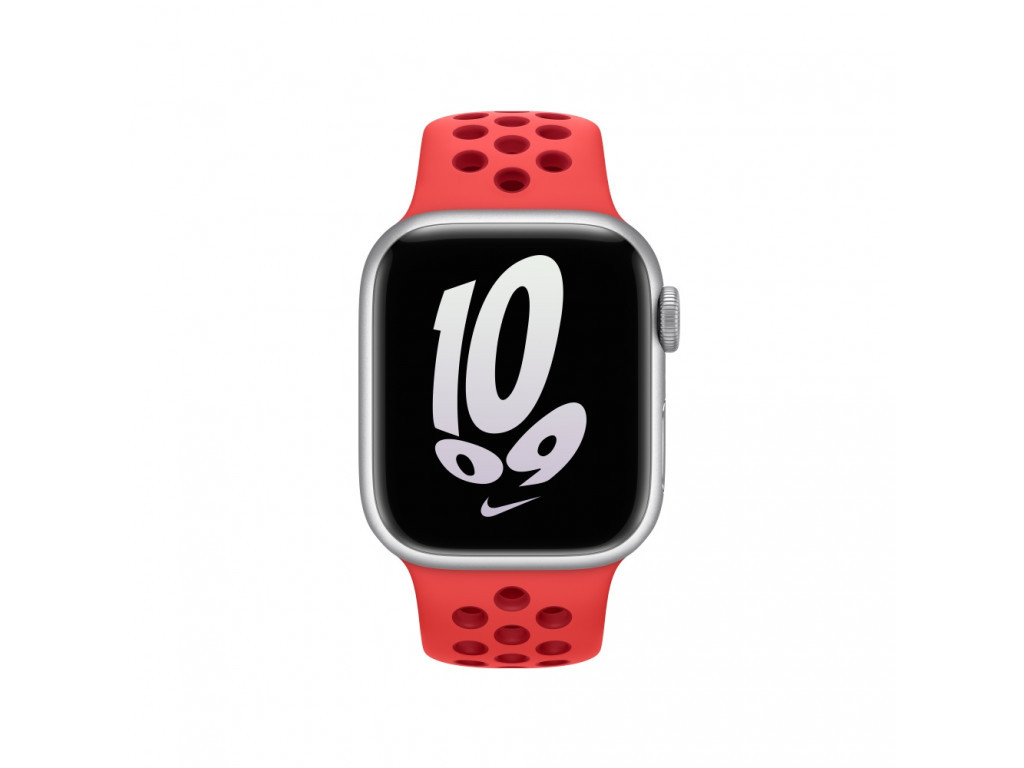 Каишка за часовник Apple Watch 41mm Bright Crimson/Gym Red Nike Sport Band 22993_2.jpg