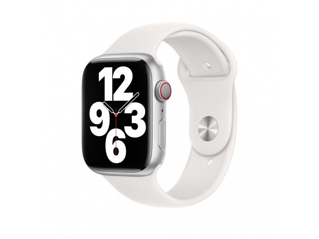 Каишка за часовник Apple Watch 45mm White Sport Band 22994_1.jpg