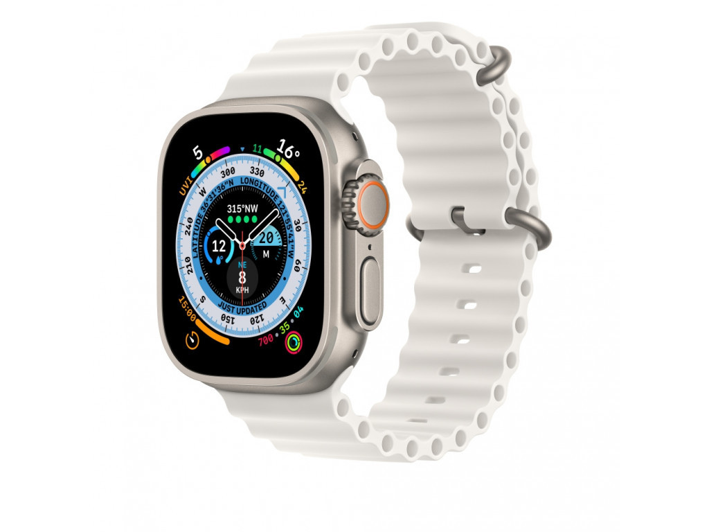 Каишка за часовник Apple Watch 49mm White Ocean Band 23025_1.jpg