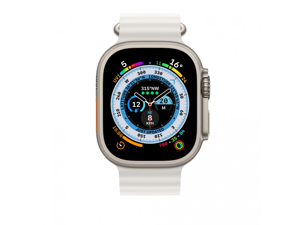 Каишка за часовник Apple Watch 49mm White Ocean Band 23025_2.jpg