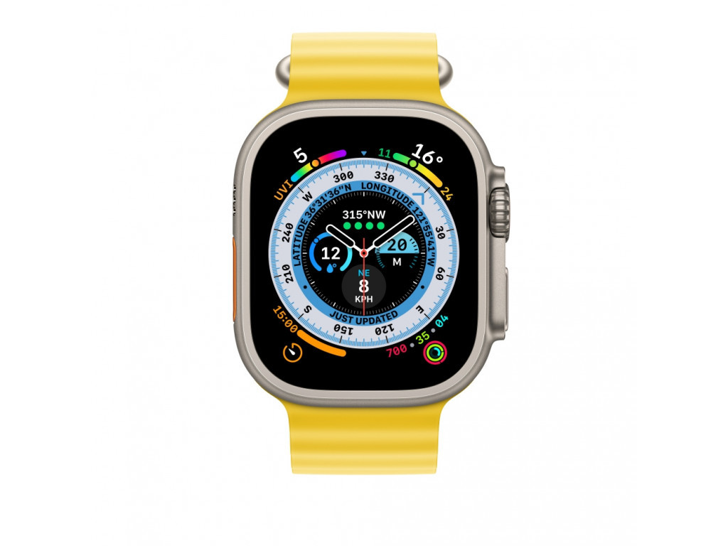 Каишка за часовник Apple Watch 49mm Yellow Ocean Band 23027_2.jpg