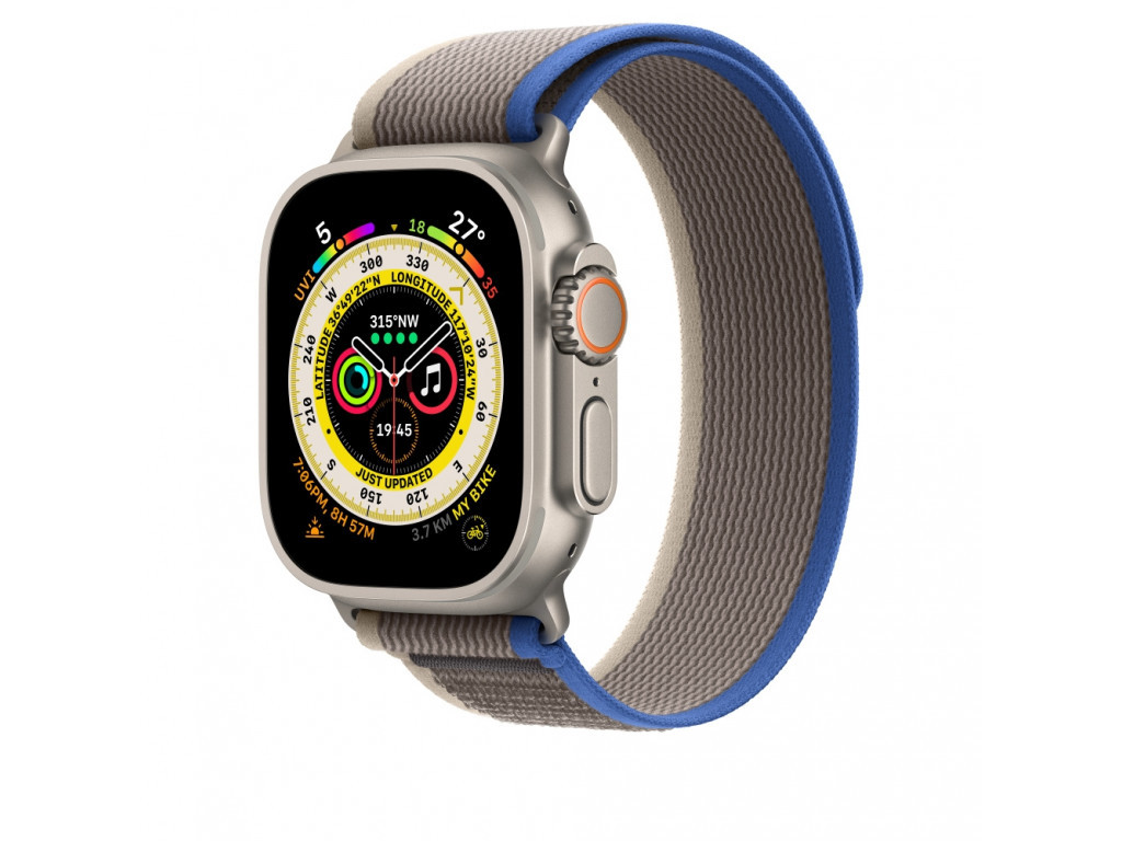 Каишка за часовник Apple Watch 49mm Blue/Gray Trail Loop - S/M 23032_1.jpg